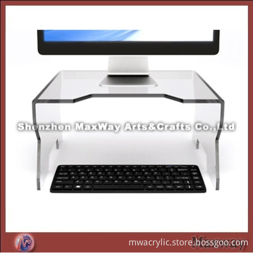 Transparent High Grade Lucite Monitor/Display Device Stand